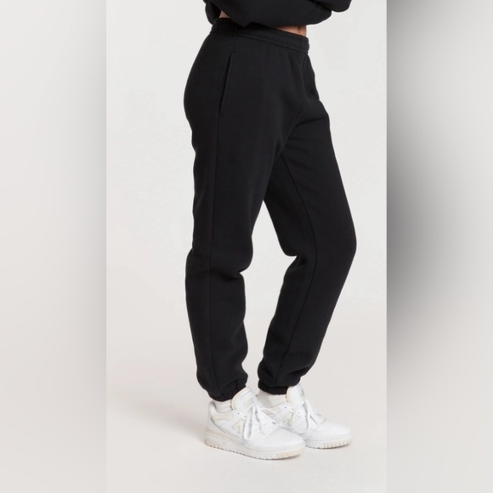 Lazypants Premium Relaxed Fit Black Joggers Sweatpants NWOT